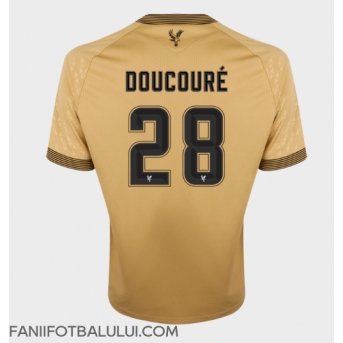 Crystal Palace Cheick Doucoure #28 Tricou Fotbal Replică 2025-26 Barbati Deplasare